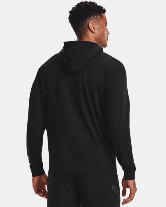 เสื้อฮู้ด UA CNY Rival Fleece Full Zip สำหรับผู้ชาย, Black, pdpMainDesktop image number 1